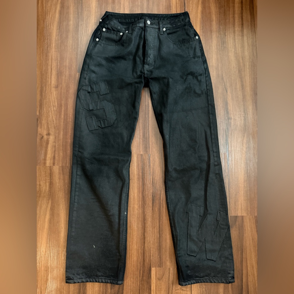 Saint Woods Wax Denim Jeans